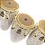 Congas LP Latin Percussion Galaxy Hidalgo 11", 11¾" e 12½" Cromada Trio - Imagem 8