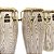 Congas LP Latin Percussion Galaxy Hidalgo 11", 11¾" e 12½" Cromada Trio - Imagem 5
