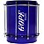Cuica Gope 10" 30cm Selfie Azul OUTLET - Imagem 4