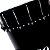 Timbal Gope 14" 70cm Preto Nylon OUTLET - Imagem 2