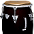 Conga LP Latin Percussion Classic DW 11 Quinto LP522X-DW - Imagem 7