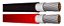 Cabo Solar 6mm 5m Preto + 5m Vermelho Com Conector Mc4 Solar - Imagem 2