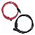 Cabo Solar 4mm - 5m Preto + 5m Vermelho com conector tipo Mc4 - Imagem 1