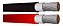 Cabo Solar 4mm - 5m Preto + 5m Vermelho com conector tipo Mc4 - Imagem 2