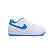 TÊNIS NIKE AIR FORCE AF1 RETRO BRANCO CELESTE - Imagem 1