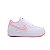 TÊNIS NIKE AIR FORCE AF1 RETRO BRANCO ROSA - Imagem 1