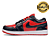 TÊNIS AIR JORDAN LOW PRETO VERMELHO VERNIZ - PREMIUM - Imagem 3