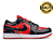 TÊNIS AIR JORDAN LOW PRETO VERMELHO VERNIZ - PREMIUM - Imagem 1
