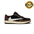 TÊNIS TRAVIS SCOTT x AIR JORDAN 1 LOW BLACK PHANTOM - MARROM - PREMIUM - Imagem 1