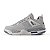 BOTA AIR JORDAN 4 RETRO SNOW GRAY - CINZA NEVE - Imagem 4