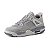 BOTA AIR JORDAN 4 RETRO SNOW GRAY - CINZA NEVE - Imagem 3