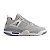 BOTA AIR JORDAN 4 RETRO SNOW GRAY - CINZA NEVE - Imagem 1