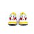 NIKE AIR MAX 270 REACT BRANCO AMARELO - Imagem 3