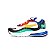 NIKE AIR MAX 270 REACT BRANCO AZUL - Imagem 3
