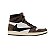 BOTA NIKE AIR JORDAN TRAVIS SCOTT BRANCA MARROM - Imagem 1