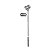 Raspador de algas vidro aquario limpador espátula OceanTech 46cm - Imagem 3