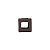 Enfeite aquario WFish black square CST-3111 - Imagem 4