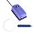 Kit compressor bomba ar cortina de bolhas pedra barra 10cm aquário - Imagem 1