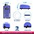Compressor ar Xinxiu AP-103 1s kit + 2m mangueira + pedra barra 15cm - Imagem 2