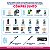 Filtro UV 9W externo bomba canister Sunsun HW-404B 2000Lh aquário 400L - Imagem 9