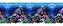 Enfeite aquário Aquam painel estampado dupla face 100x40cm PN05 - Imagem 1