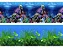 Enfeite aquário Aquam painel estampado dupla face 100x40cm PN05 - Imagem 3