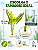 Planta artificial Para Aquário enfeite Decoração 23,5cm Não Machuca Peixe SE04 - Imagem 2