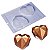 Forma Especial De Chocolate Coração Diamond 200g Confeitaria - Imagem 1