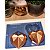 Forma Especial De Chocolate Coração Diamond 200g Confeitaria - Imagem 3