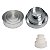 Kit 6 Forma Redonda Bolo Torre 3 Pçs De 10cm + 3 Pçs De 8cm - Imagem 1
