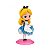Boneca Miniatura Da Alice Q Posket Disney Colecionável - Imagem 1