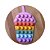 05 un Forma de acetato Chocolate Pop It Fidget Toys - Imagem 2