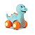 Boneco Dino Azul Lançamento Infantil Diver Toys - Imagem 1