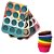 Forma de Cupcake Metal + 90 Forminhas de papel - Imagem 1