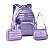 Kit Mochila Rebecca bonbon + Lancheira + Estojo RB3218VL - Imagem 1