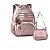 Kit Escolar Mochila Rebecca bonbon + Lancheira Rosa - Imagem 1