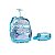 Kit Mochila de Rodinhas Metalizada RB + Estojo RB Azul - Imagem 1