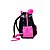 Mochila Escolar Luluca Metalizada Preta LU3189PT - Imagem 3