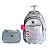 Mochila Escolar Rebecca bonbon RB3163 + ESTOJO RB3168AZC - Imagem 1