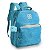 Mochila Escolar Com Pompom Infantil  Azul - Imagem 4