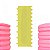 Kit com 6 Modelos Espátulas para Modelar Confeitaria - Imagem 2