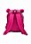 Mochila Escolar Luluca Metalizada Rosa - Imagem 3