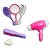 Kit Salão de Cabeleireiro Acessórios 6 Peças - Infantil - Imagem 1