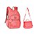 Mochila RB2042 + Lancheira RB2045 - Rebecca Bonbon - Goiaba - Imagem 1