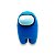 Among Us Boneco Vinil O impostor - Azul Classic - Imagem 1