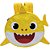 Mochila Costa Baby Shark Ollie Amarela Infantil - Xeryus - Imagem 1