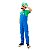 Fantasia Infantil Luigi Super Mario Luxo - Sulamericana - Imagem 1