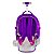 Mochila Escolar De Rodinha Rebeca Bonbon Infantil  cor ROXA - Imagem 2