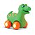 Brinquedo Carrinho Dino Verde + Amarelo + Azul - Imagem 5