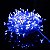 Pisca Pisca Led azul 100 lâmpadas 8 funções 3m - Imagem 1